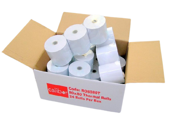 Thermal Receipt Rolls (1 Box of 24 Rolls)